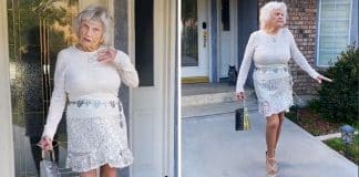 Idosa de 91 anos afirma que é uma rainha do glamour: “Ainda uso minissaias e salto alto”