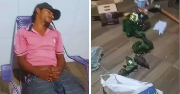 ‘Roubar dá sono’: Ladrão invade casa para roubar, mas dorme durante assalto