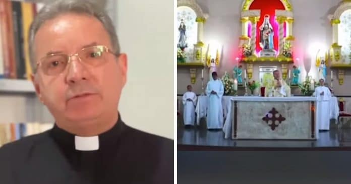 Padre se desculpa após comentário polêmico criticando decoração de casamento: “Deve ser um casal pobre”