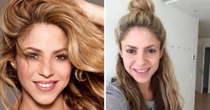 Shakira, 46, se exibe sem maquiagem ou filtros e internautas criticam: “Parece ter 60 anos”