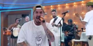 Vocalista do Jeito Moleque vira meme após performance vergonhosa de Backstreet Boys no ‘Encontro’