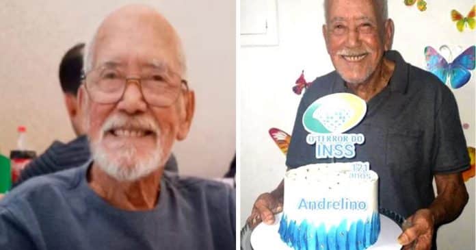 Idoso conhecido como ‘Terror do INSS’ completa 123 anos e família celebra: “Satisfação”