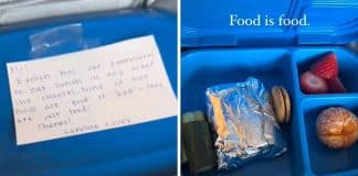 Mãe chocada deixa bilhete na lancheira da filha após regra alimentar bizarra na pré-escola