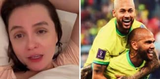 Monica Iozzi critica apoio financeiro de Neymar ao jogador Daniel Alves: ‘Broderagem nojenta!’