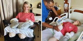 Mulher de 41 anos tem pernas amputadas depois que pedra nos rins se torna quase mortal: “Feliz por estar viva”