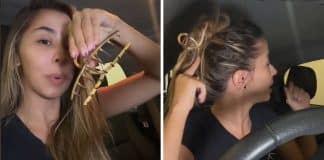 TikToker viraliza ao alertar pessoas para evitar usar presilhas de cabelo no carro; pode salvar uma vida