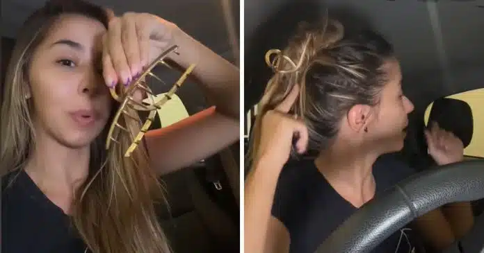 tiktoker-viraliza-ao-alertar-pessoas-para-evitar-usar-presilhas-de-cabelo-no-carro-podem-salvar-uma-vida TikToker viraliza ao alertar pessoas para evitar usar presilhas de cabelo no carro; pode salvar uma vida