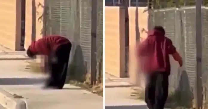 homem-e-preso-por-supostamente-estar-andando-com-uma-perna-humana-e-comendo-ela Homem é preso por supostamente estar andando e comendo uma perna humana