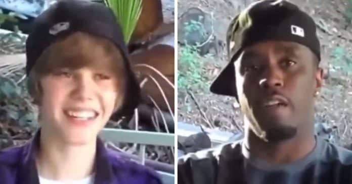 Vídeo ‘super assustador’ de Diddy, 40 anos, junto de Justin Bieber, com 15, viraliza após invasão federal em sua casa