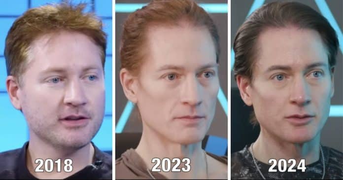 Biohacker que tenta ficar “mais jovem” compartilha sua transformação facial mas nem todos concordam: “Envelheceu”