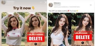 Instagram e Facebook mostram anúncios pagos de apps que prometem tirar roupa de pessoas em fotos