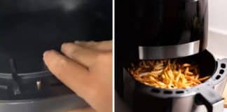 As pessoas ficaram enojadas depois descobrir uma parte escondida da air fryer que nunca limpam