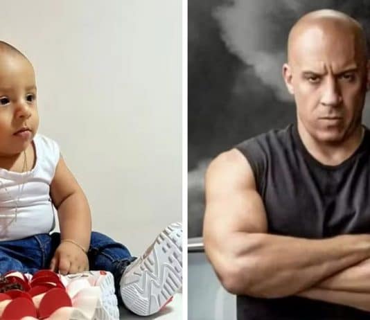 MINI TORETTO: Bebê do Espiríto Santo viraliza por semelhança com Vin Diesel