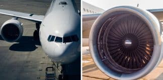 Passageiros ficam em choque ao ver uma pessoa morrer sugada pelo motor de um avião
