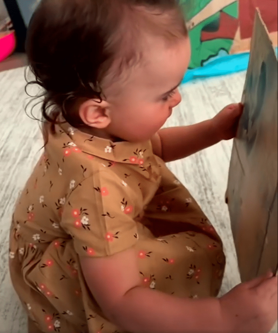 sabiaspalavras.com - V&iacute;deo impressionante mostra beb&ecirc; se reconhecendo em foto de uma mulher j&aacute; falecida: "Sou eu"