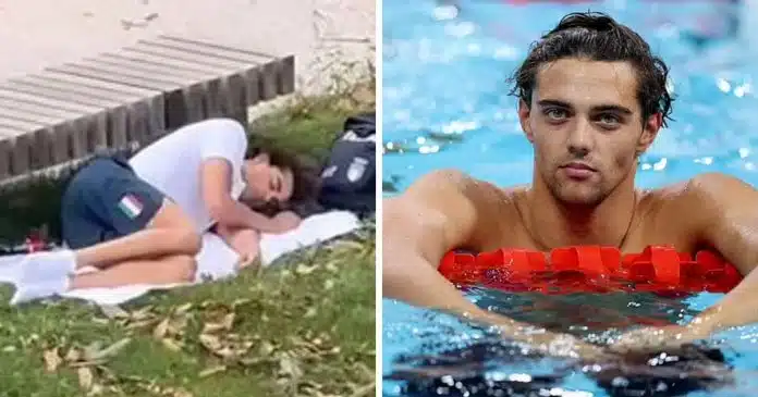 medalhista-de-ouro-olimpico-na-natacao-dorme-em-um-parque-apos-reclamar-das-condicoes-das-acomodacao-dos-atletas Medalhista de ouro olímpico na natação dorme em um parque após reclamar das condições das acomodação dos atletas
