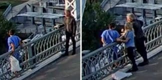 Bon Jovi é flagrado ajudando mulher  ‘perturbada’ a descer da borda de uma ponte