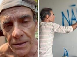 Mário Gomes volta com a família para casa de onde foi despejado: “Não vou sair”