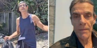 Após ser despejado de mansão, Mário Gomes mostra ‘puxadinho’ onde dorme com a esposa