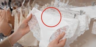 Por esse motivo há um ‘pequeno laço’ na roupa íntima feminina