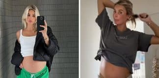 Mãe faz “produção completa” antes do parto e internautas a criticam
