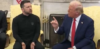 Microfone captura o que Trump disse antes de Zelenskyy ser expulso do Salão Oval
