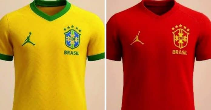 CBF se manifesta após vazar imagens polêmicas de “camisa vermelha” da seleção brasileira para Copa do Mundo 2026