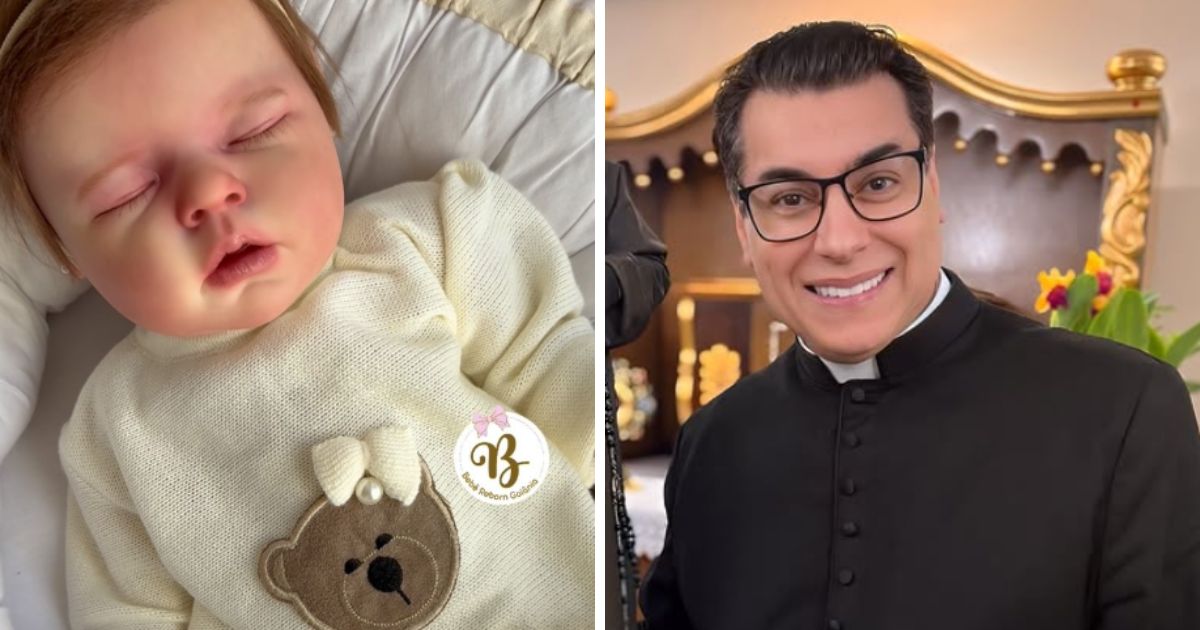 Padre se recusa a batizar bebê Reborn e gera polêmica nas redes sociais