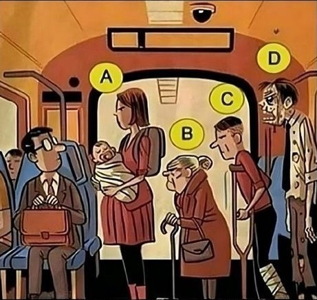 sabiaspalavras.com - Para quem você daria seu lugar no ônibus? Sua resposta revela traços únicos da sua personalidade