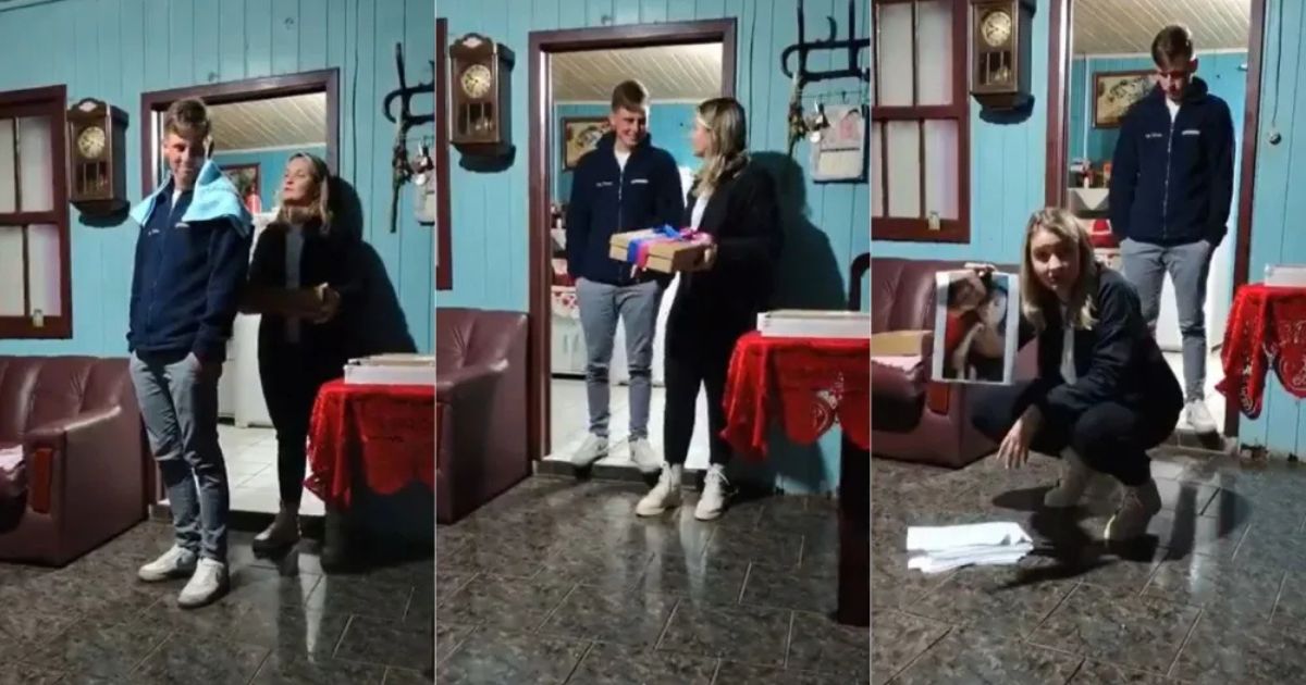 VÍDEO: Mulher é aplaudida nas redes ao fazer “chá revelação” para expor traições do marido para toda a família; veja