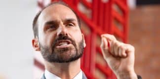 Eduardo Bolsonaro reage ao discurso de Trump elogiando Lula na ONU
