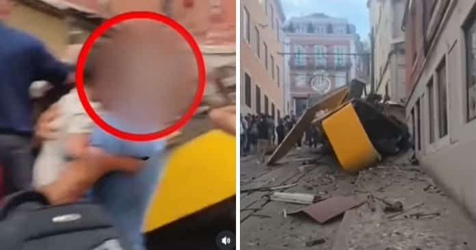 Tragédia em Lisboa: Menino de 3 anos resgatado dos destroços perde o pai, mãe luta pela vida e ele não larga mais o policial que o salvou
