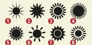 O sol que você escolher mostrará as características “mais especiais” da sua personalidade