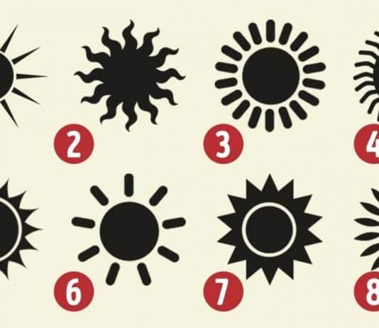 O sol que você escolher mostrará as características “mais especiais” da sua personalidade
