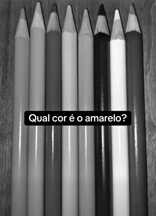sabiaspalavras.com - "Teste de intuição": Você sabe qual lápis é o amarelo?