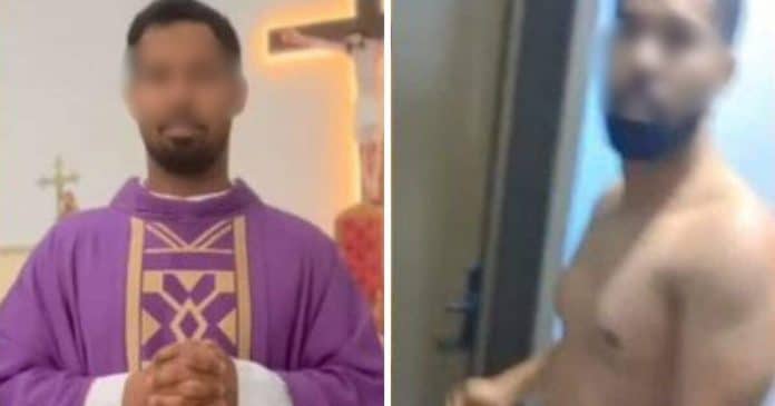 Vídeo: Padre é flagrado com noiva de fiel na casa paroquial de igreja em Nova Maringá (MT): “Olha, que bonitinha, escondidinha”