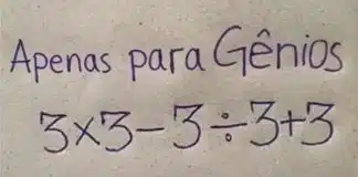 Enigma matemático “só para gênios” que está deixando as pessoas perplexas — e fazendo gente jurar que o mundo está errado Enigma matemático “só para gênios” que está deixando as pessoas perplexas — e fazendo gente jurar que o mundo está errado
