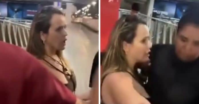 VÍDEO: Professora causa polêmica ao ser detida após episódio de racismo na saída de bar em Brasília