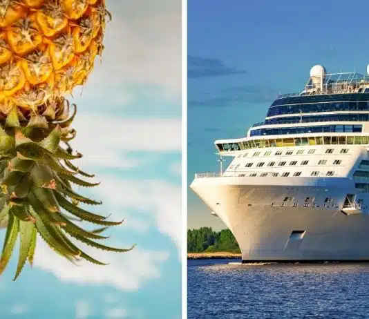 Abacaxi de cabeça para baixo em cruzeiros: O significado secreto que está surpreendendo passageiros