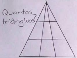 Este ‘desafio intrigante dos triângulos’ está dividindo a internet: Quantos realmente existem? Entenda a polêmica