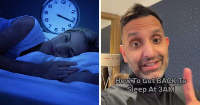 Acorda sempre às 3 da manhã? Médico revela técnica simples para voltar a dormir rápido