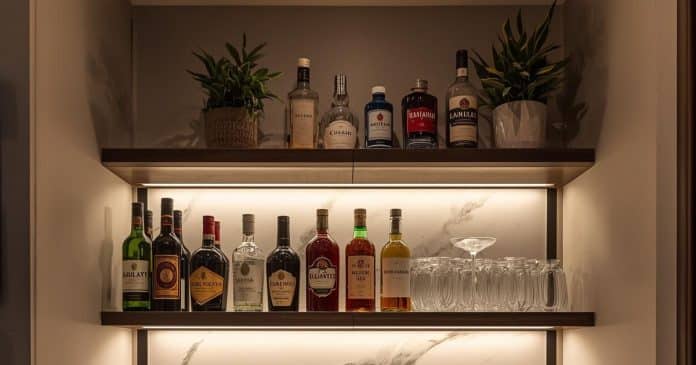 O local onde você guarda bebidas alcoólicas na sua casa pode estar afetando sua saúde (segundo o Feng Shui)