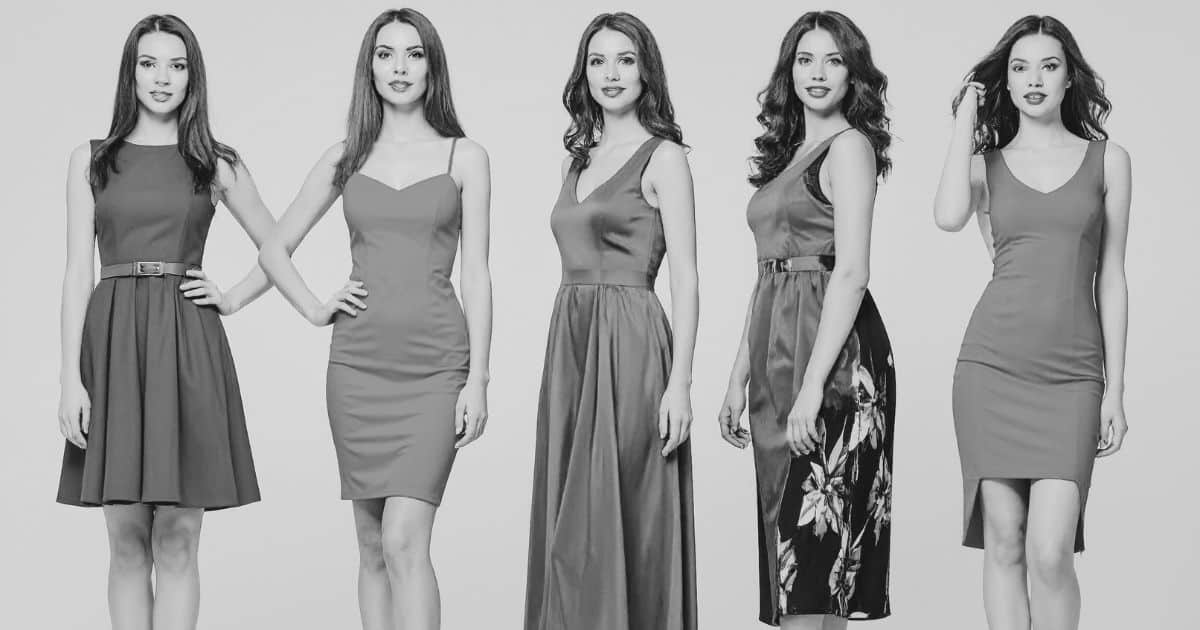 Teste de intuição: Você consegue descobrir 'qual mulher está de vestido verde' apenas confiando no seu instinto? sabiaspalavras.com - Teste de intuição: Você consegue descobrir 'qual mulher está de vestido verde' apenas confiando no seu instinto?