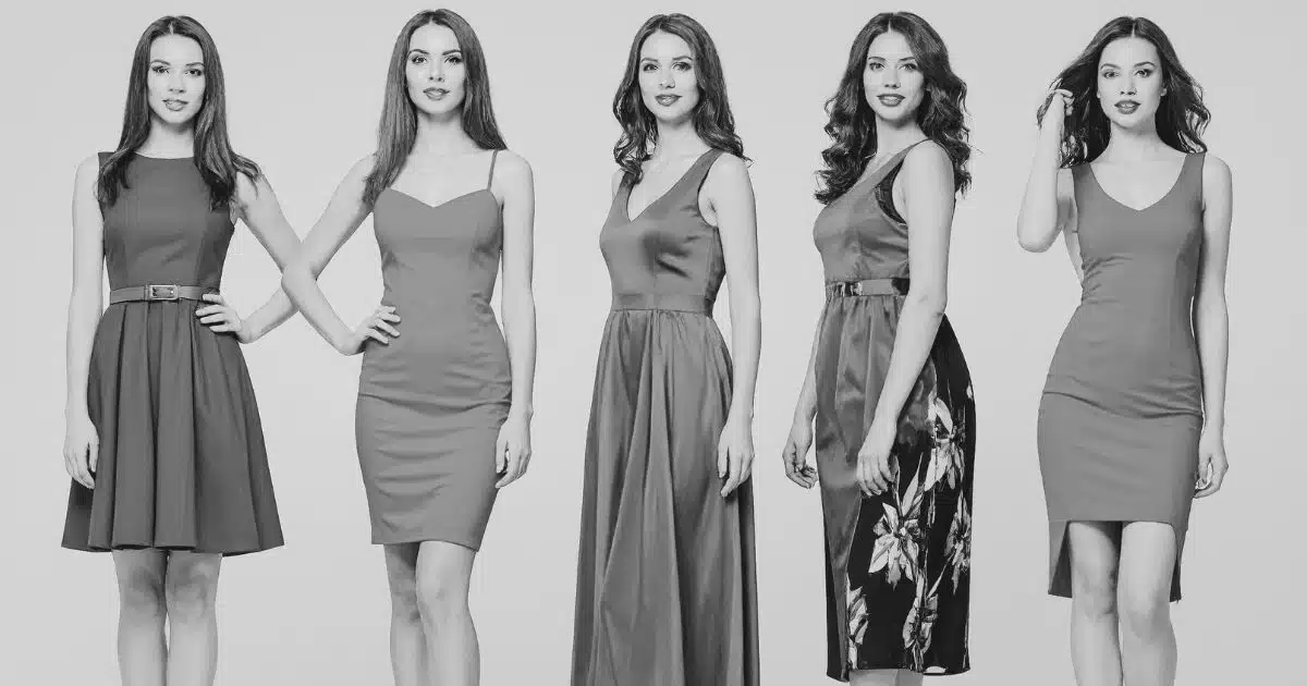 Teste de intuição: Você consegue descobrir 'qual mulher está de vestido verde' apenas confiando no seu instinto? psicologiasdobrasil.com.br - Teste de intuição: Você consegue descobrir 'qual mulher está de vestido verde' apenas confiando no seu instinto?