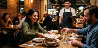 O que significa quando alguém junta os pratos para ajudar o garçom, segundo a psicologia