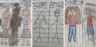Pai é preso após desenhos de filha de 10 anos revelar ‘horror escondido dentro de casa’: “Me senti aliviada”