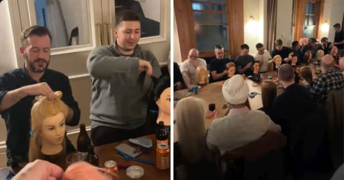 pais-lotam-workshop-para-aprender-a-pentear-o-cabelo-das-filhas-e-video-emociona-a-internet Pais lotam workshop para aprender a pentear o cabelo das filhas e vídeo emociona a internet