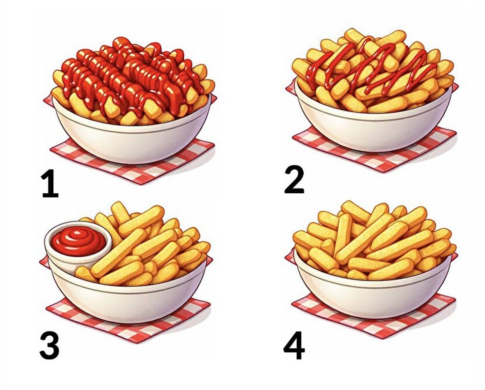 sabiaspalavras.com - Seu jeito de comer batatas fritas revela quem voc&ecirc; realmente &eacute; - qual delas voc&ecirc; prefere?