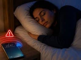ALERTA: Desconecte o Wi-Fi à noite e durma com o celular em modo avião em outro cômodo