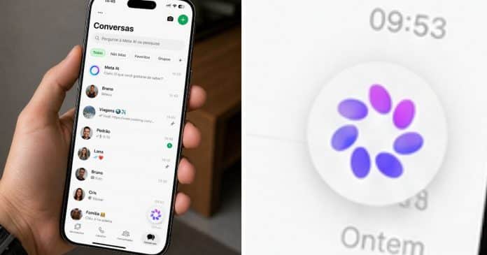 Cuidado com esse ‘símbolo colorido’ que apareceu no WhatsApp